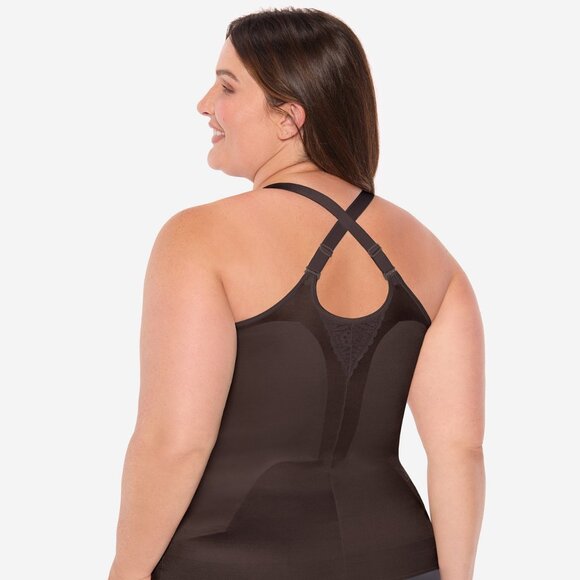 NEW Ruby Ribbon Lace Brown Cami Woman's Cami Size 36 - Picture 3 of 10